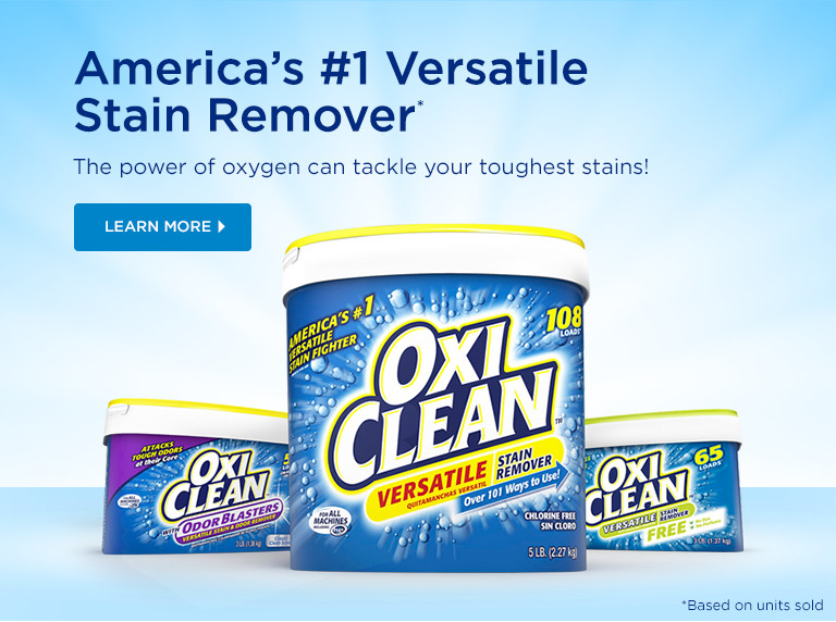 Stain Removers & Stain Removal Solutions OxiClean™