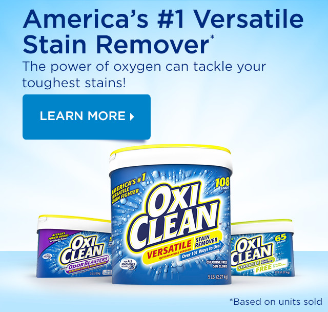 Stain Removers & Stain Removal Solutions OxiClean™