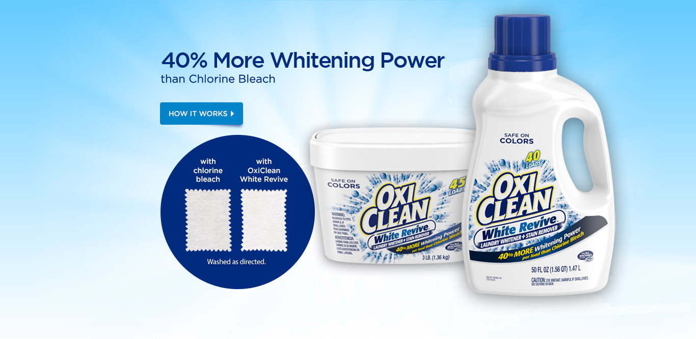 Stain Removers & Stain Removal Solutions | OxiClean™