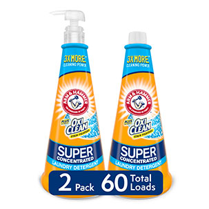 ARM & HAMMER Plus OxiClean Super Concentrated Laundry Detergent