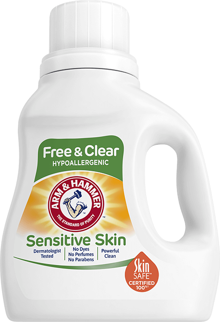 Sensitive Skin, Free & Clear, Hypoallergenic Liquid Laundry Detergent, Perfume & Dye Free, High Efficiency (HE) Sensitive Skin, Free & Clear, Hypoallergenic Liquid Laundry Detergent, Perfume & Dye Free, High Efficiency (HE)