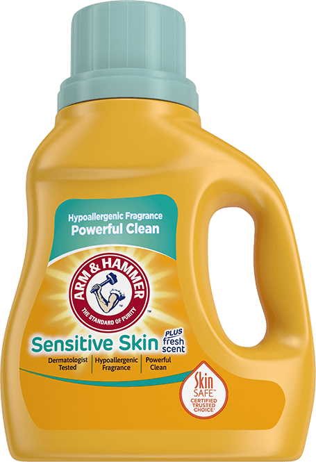 Sensitive Skin Plus Hypoallergenic Fresh Scent Liquid Laundry Detergent, High Efficiency (HE)