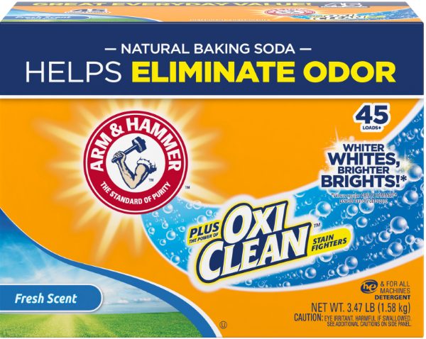 ARM & HAMMER™ Powder Laundry Detergent plus OxiClean™ Stain Fighters