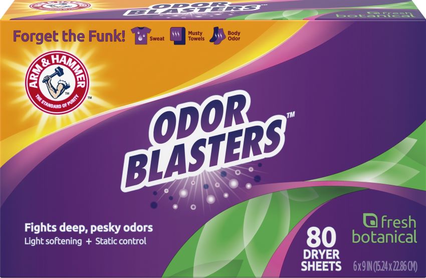 Odor Blasters™ Dryer Sheets, Fresh Botanical Scent Odor Blasters™ Dryer Sheets, Fresh Botanical Scent
