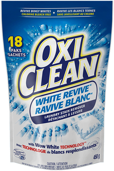 oxiclean White Revive Laundry Stain Remover Paks