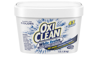 Sistemáticamente biografía Libro Guinness de récord mundial OxiClean - Quitamanchas para Ropa OxiClean™ White Revive™ en Polvo