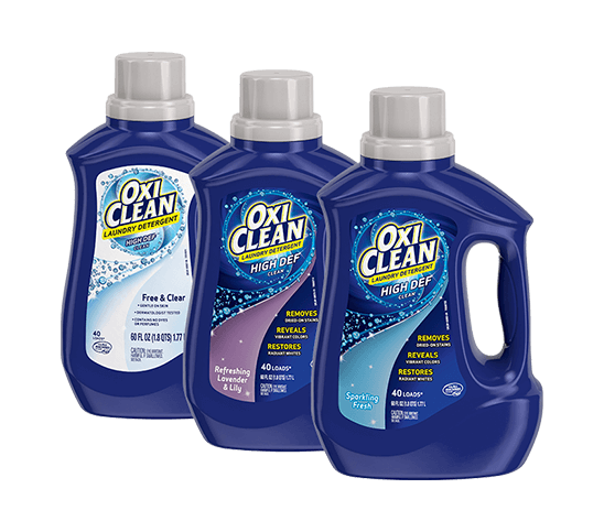 Flecha voltaje Detener OxiClean™ - Detergente para Ropa