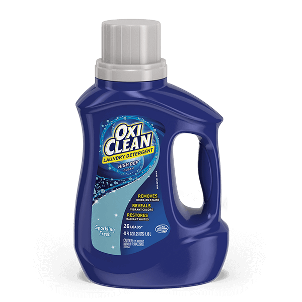 ARM & HAMMER Plus OxiClean, Fresh Scent, Stain Removing High Efficiency  (HE) Liquid Laundry Detergent