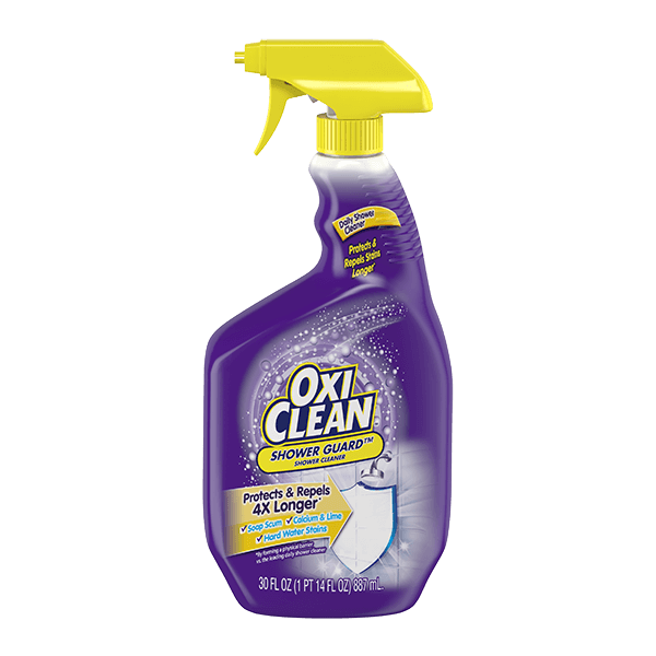 OxiClean™ Shower Guard™ product.