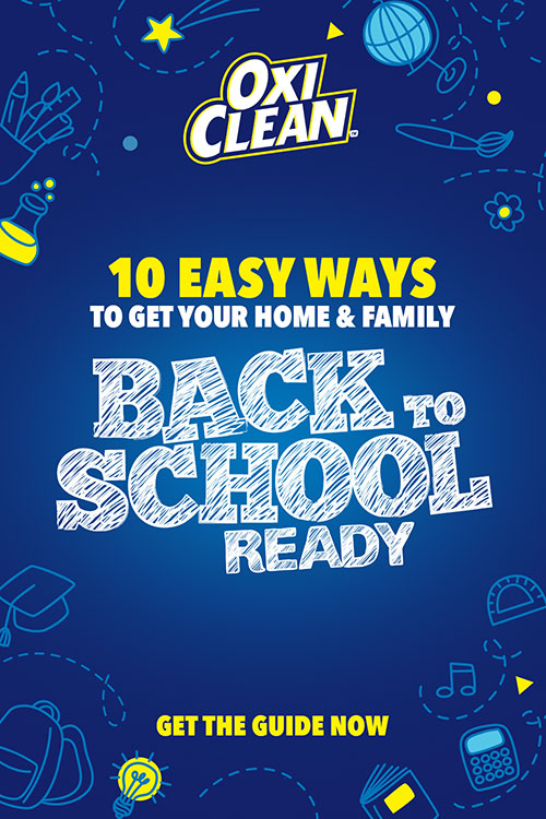 OxiClean Back to School promo