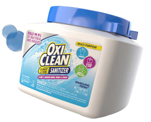 Oxiclean Laundry and Home Sanitizer.