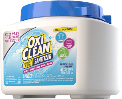Oxiclean Laundry and Home Sanitizer Package.